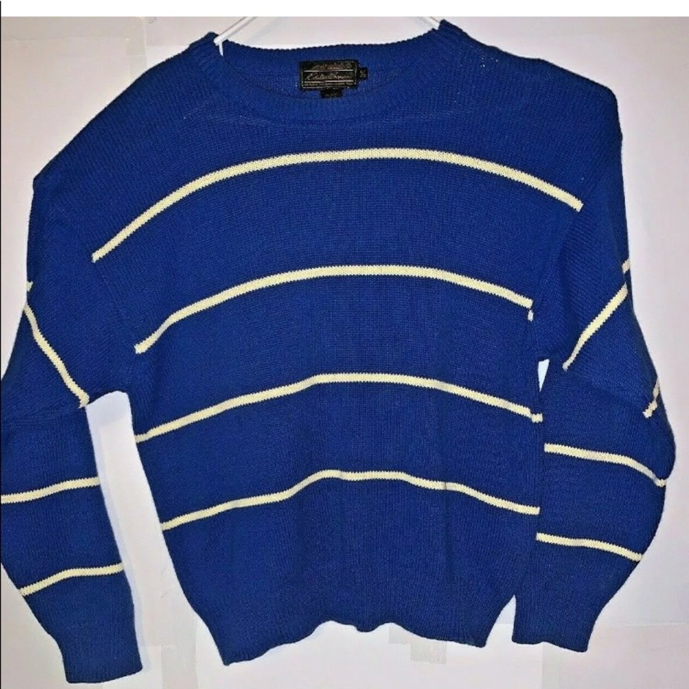 Eddie Bauer Cotton Sweater Mens L